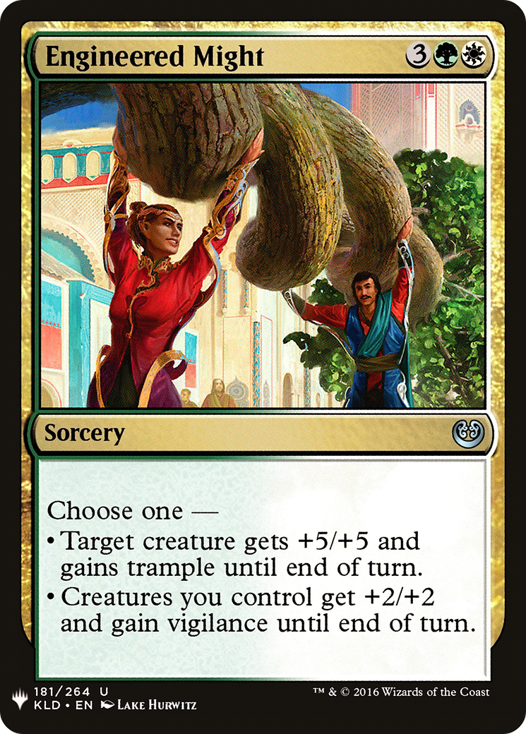 Engineered Might (LIST-KLD-181)  - The List
