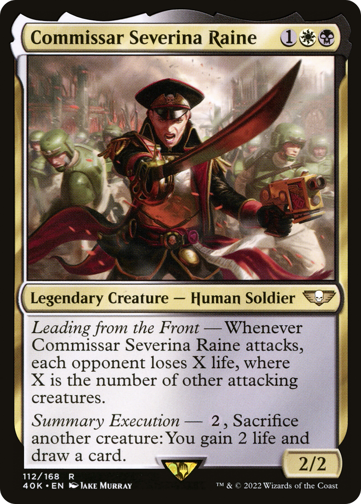 Commissar Severina Raine (40K-112)  - Warhammer 40,000 Commander
