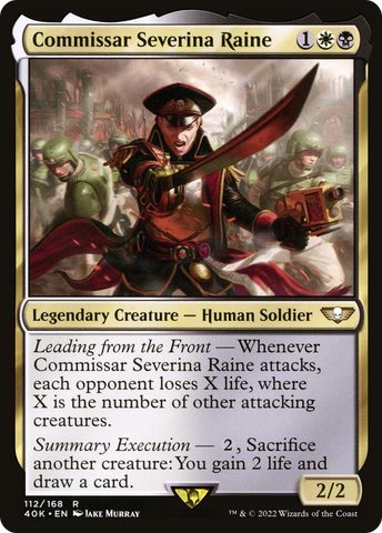 Commissar Severina Raine (40K-112)  - Warhammer 40,000 Commander