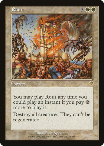 Rout (INV-034)  Foil - Invasion