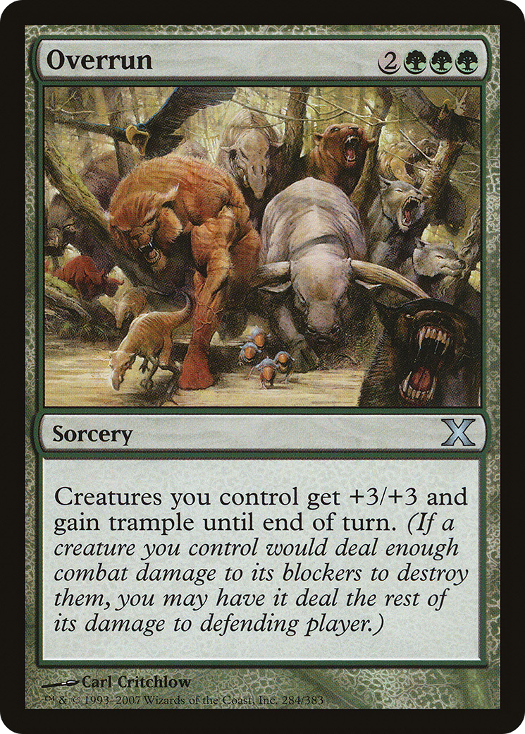 Overrun (10E-284)  - Tenth Edition