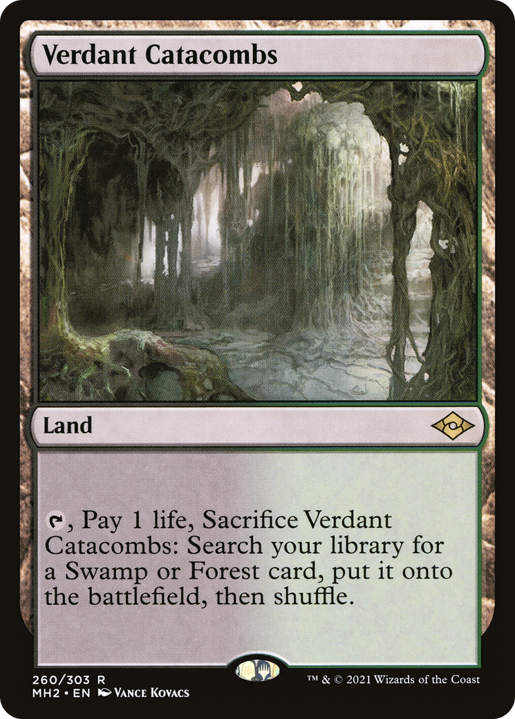 Verdant Catacombs (MH2-260)  Foil - Modern Horizons 2