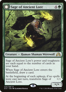Sage of Ancient Lore (SOI-225) - Shadows over Innistrad: (Double Faced Transform) Foil