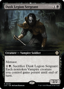 Dusk Legion Sergeant (Extended Art) (LCC-048)  - The Lost Caverns of Ixalan Commander: (Extended Art)