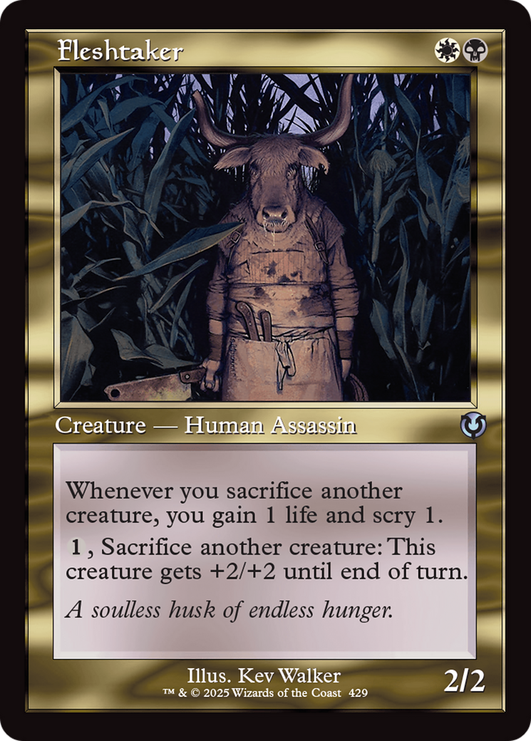 Fleshtaker (Retro Frame) (INR-429)  Foil - Innistrad Remastered