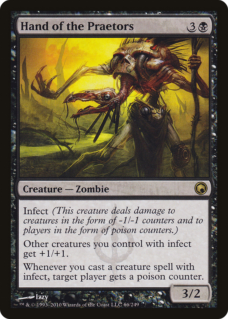 Hand of the Praetors (SOM-066)  Foil - Scars of Mirrodin