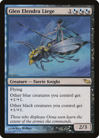 Glen Elendra Liege (SHM-163)  Foil - Shadowmoor