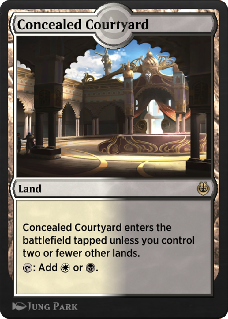 Concealed Courtyard (KLR-282)  - Kaladesh Remastered
