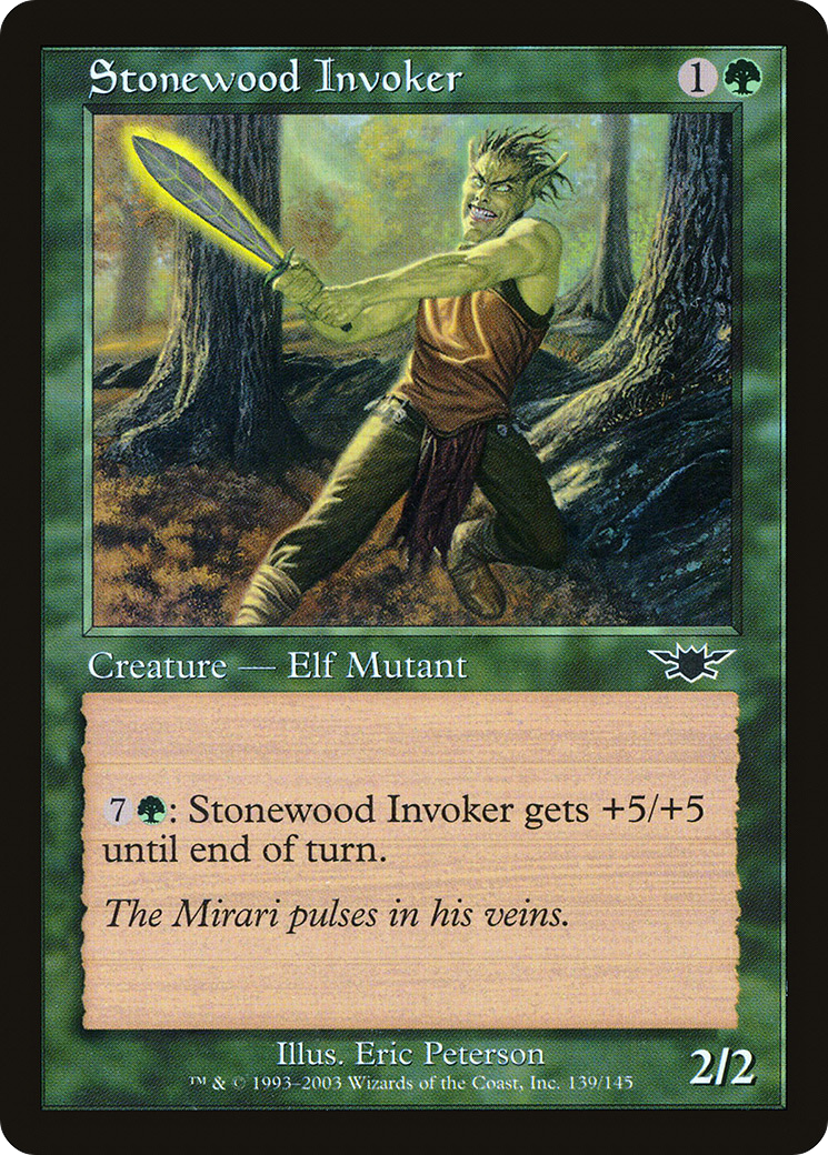 Stonewood Invoker (LGN-139)  Foil - Legions
