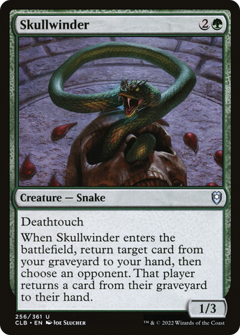 Skullwinder (CLB-256)  Foil - Commander Legends: Battle for Baldur's Gate