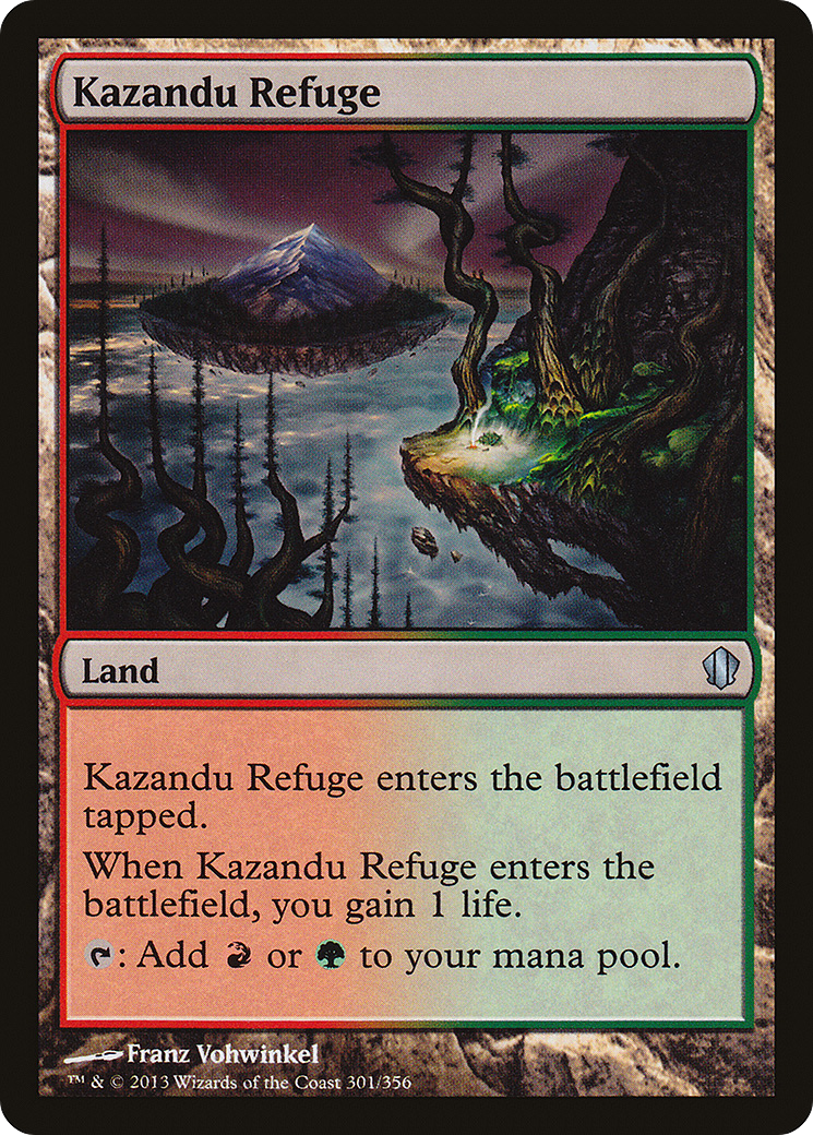 Kazandu Refuge (C13-301)  - Commander 2013