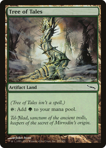 Tree of Tales (MRD-285)  Foil - Mirrodin
