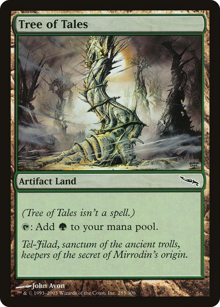 Tree of Tales (MRD-285)  - Mirrodin
