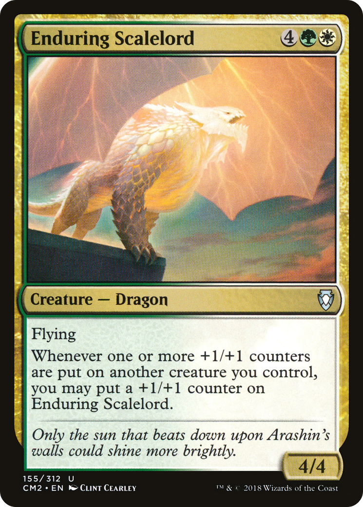 Enduring Scalelord (CM2-155)  - Commander Anthology Volume II