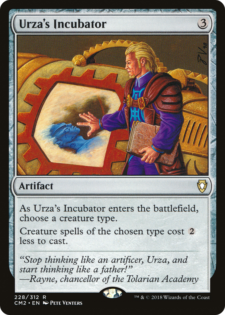 Urza's Incubator (CM2-228)  - Commander Anthology Volume II