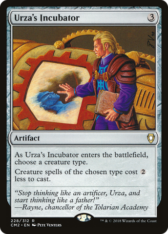 Urza's Incubator (CM2-228)  - Commander Anthology Volume II