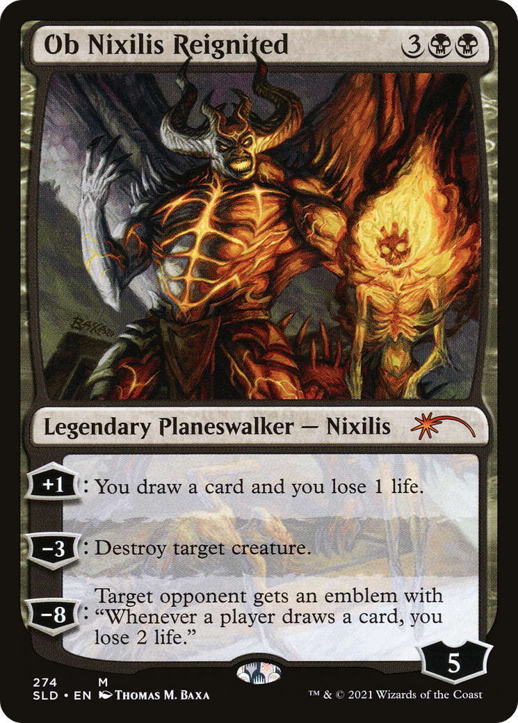 Ob Nixilis Reignited (SLD-274)  Foil - Secret Lair Drop