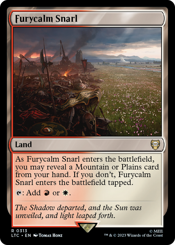 Furycalm Snarl (LTC-313)  - Tales of Middle-earth Commander