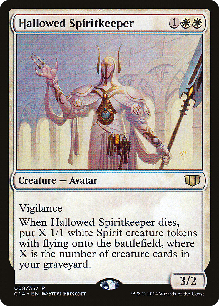 Hallowed Spiritkeeper (C14-008)  - Commander 2014