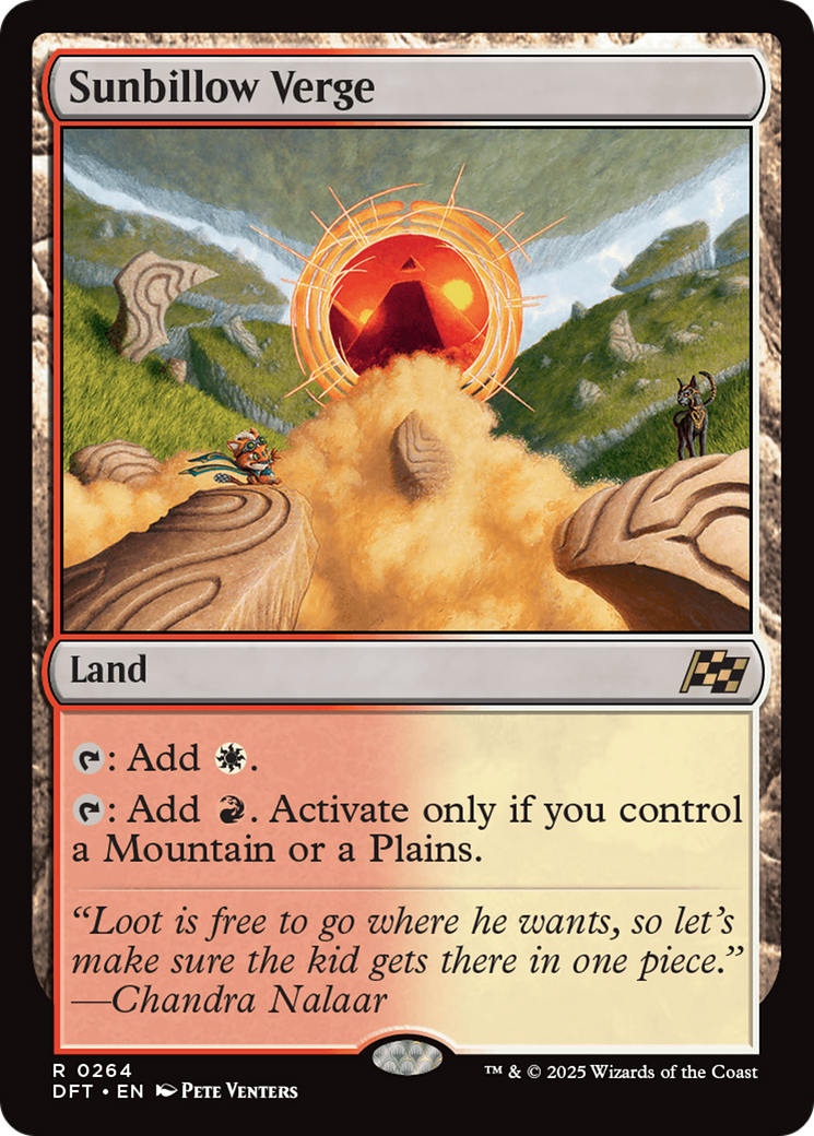 Sunbillow Verge (DFT-264)  - Aetherdrift