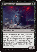 Innocuous Rat (DSK-103)  Foil - Duskmourn: House of Horror