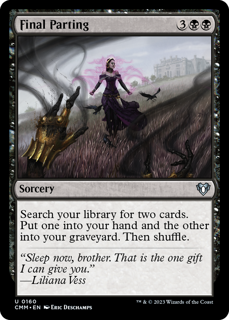 Final Parting (CMM-160)  Foil - Commander Masters