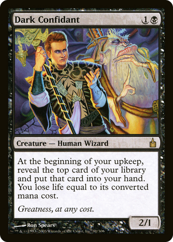 Dark Confidant (RAV-081)  Foil - Ravnica: City of Guilds