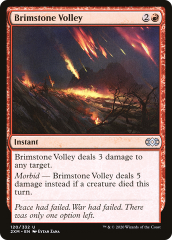 Brimstone Volley (2XM-120)  - Double Masters