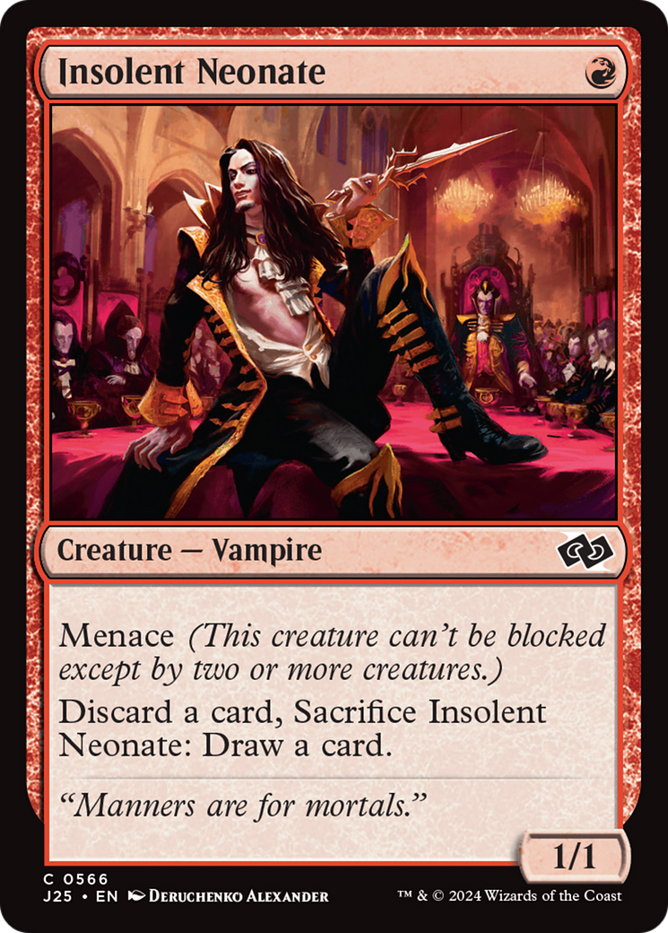 Insolent Neonate (J25-566)  - Foundations Jumpstart