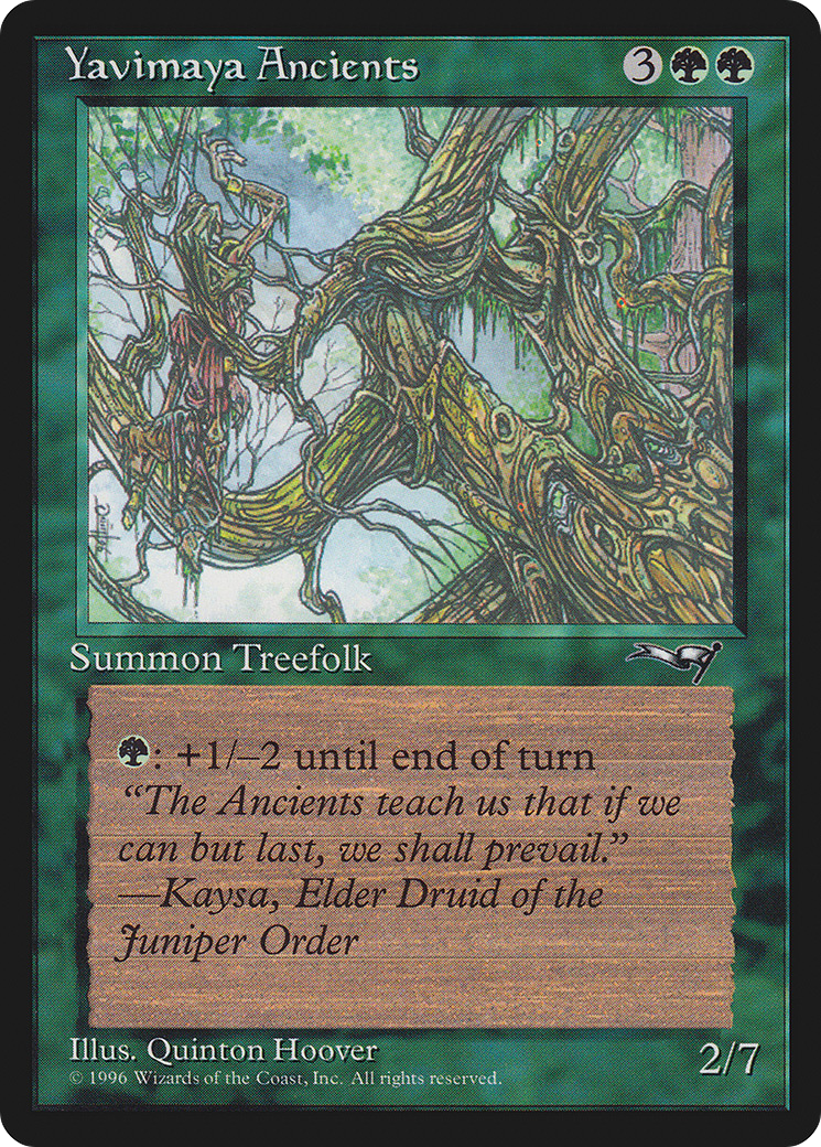 Yavimaya Ancients (ALL-092)  - Alliances