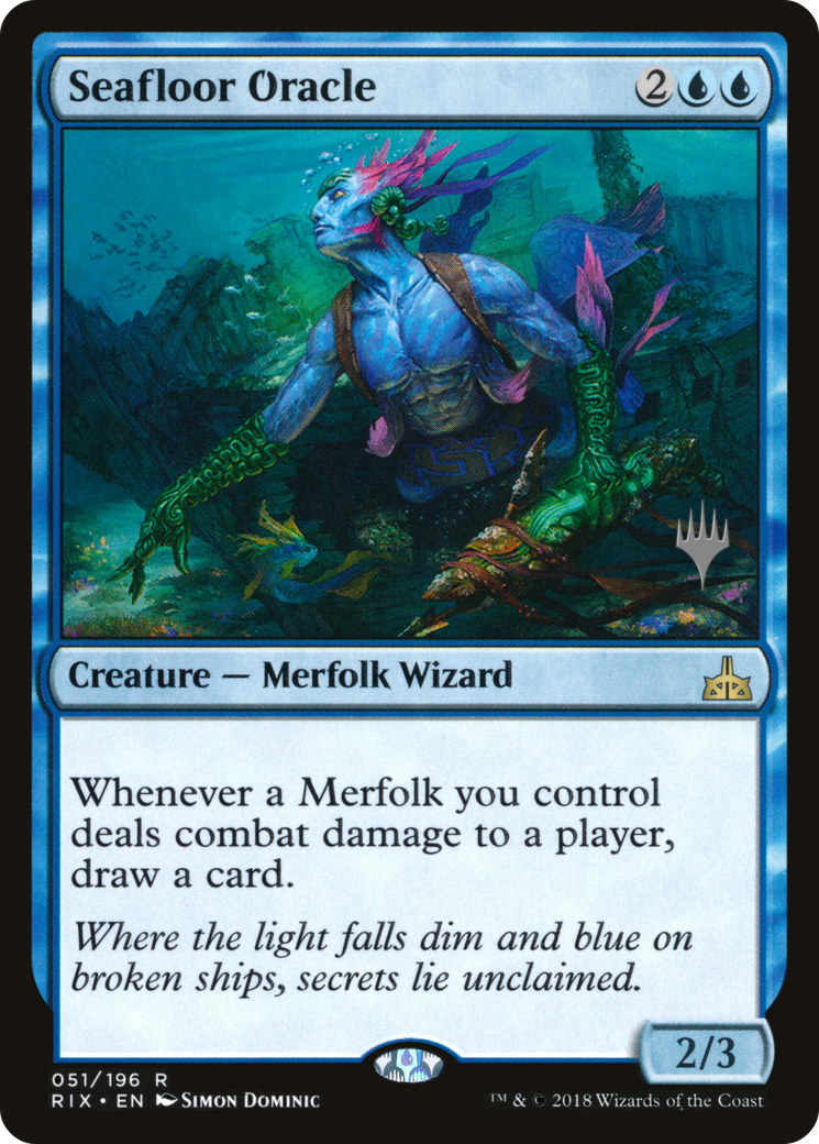 Seafloor Oracle (PPM20-51P) - Rivals of Ixalan Promos Foil