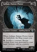 Gollum, Patient Plotter (Showcase) (Surge Foil) (LTR-801)  Foil - The Lord of the Rings: Tales of Middle-earth: (Showcase) (Borderless)