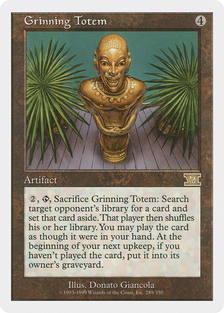 Grinning Totem (6ED-288)  - Classic Sixth Edition