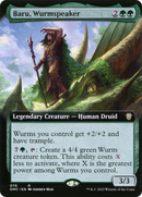 Baru, Wurmspeaker (Extended Art) (DMC-076) - Dominaria United Commander: (Extended Art) Foil