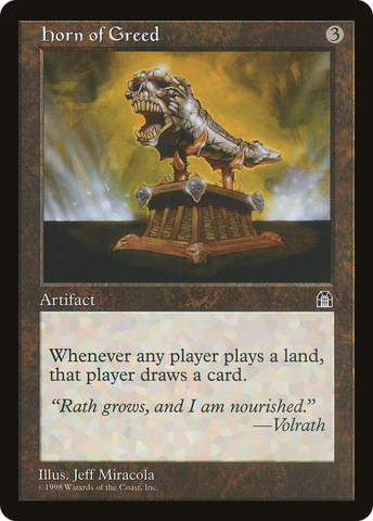 Horn of Greed (STH-)  - Stronghold