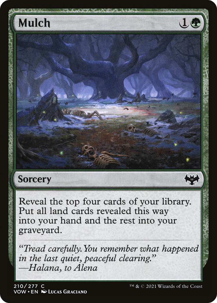 Mulch (VOW-210)  Foil - Innistrad: Crimson Vow
