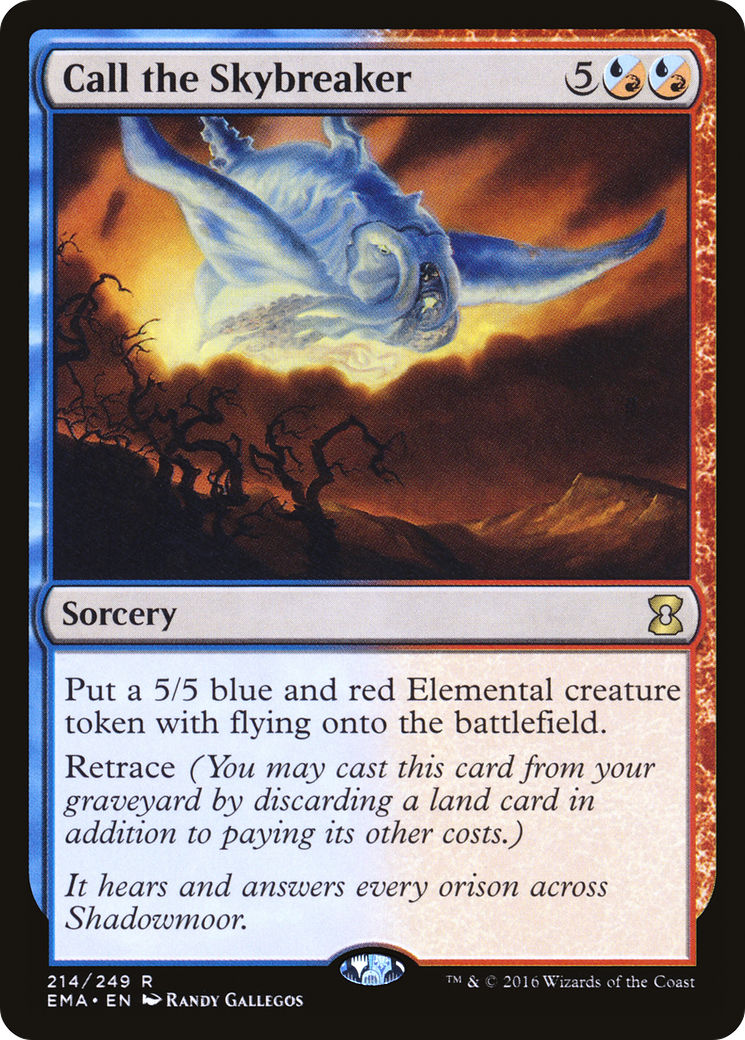 Call the Skybreaker (EMA-214)  Foil - Eternal Masters