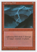 Lightning Bolt (4ED-226)  - Fourth Edition
