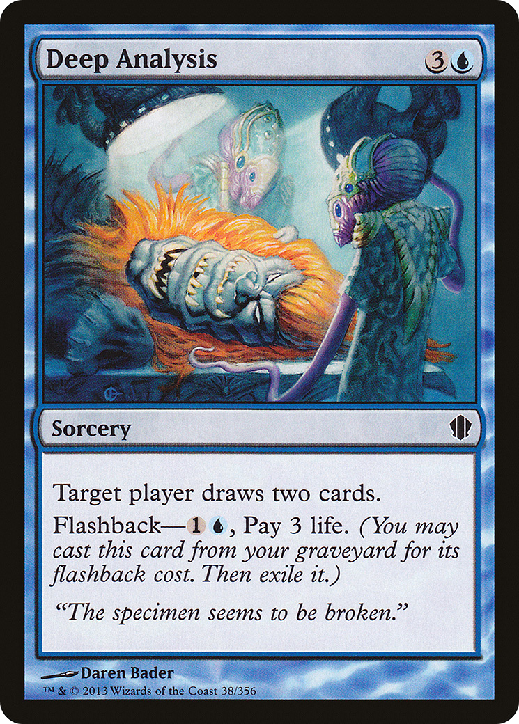 Deep Analysis (C13-038)  - Commander 2013