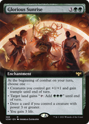 Glorious Sunrise (Extended Art) (VOW-388)  Foil - Innistrad: Crimson Vow: (Extended Art)