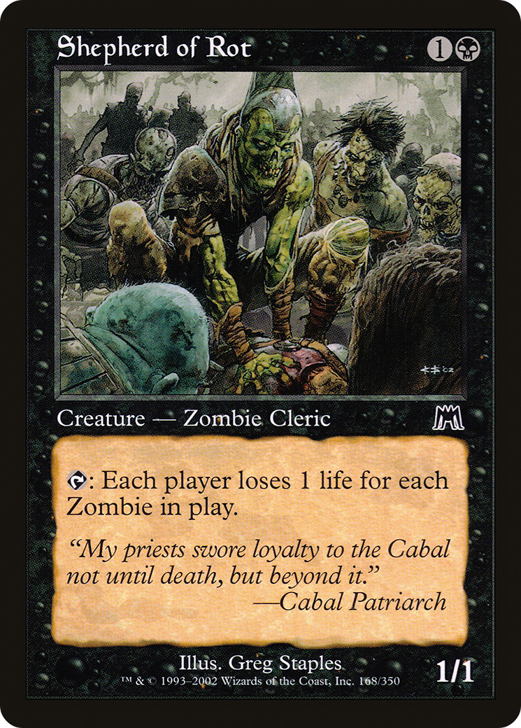 Shepherd of Rot (ONS-168)  Foil - Onslaught