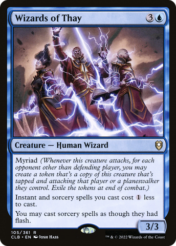 Wizards of Thay (CLB-105)  Foil - Commander Legends: Battle for Baldur's Gate