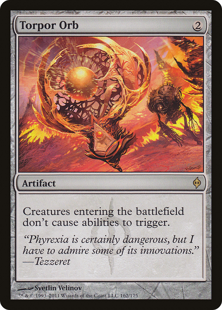 Torpor Orb (NPH-162)  Foil - New Phyrexia