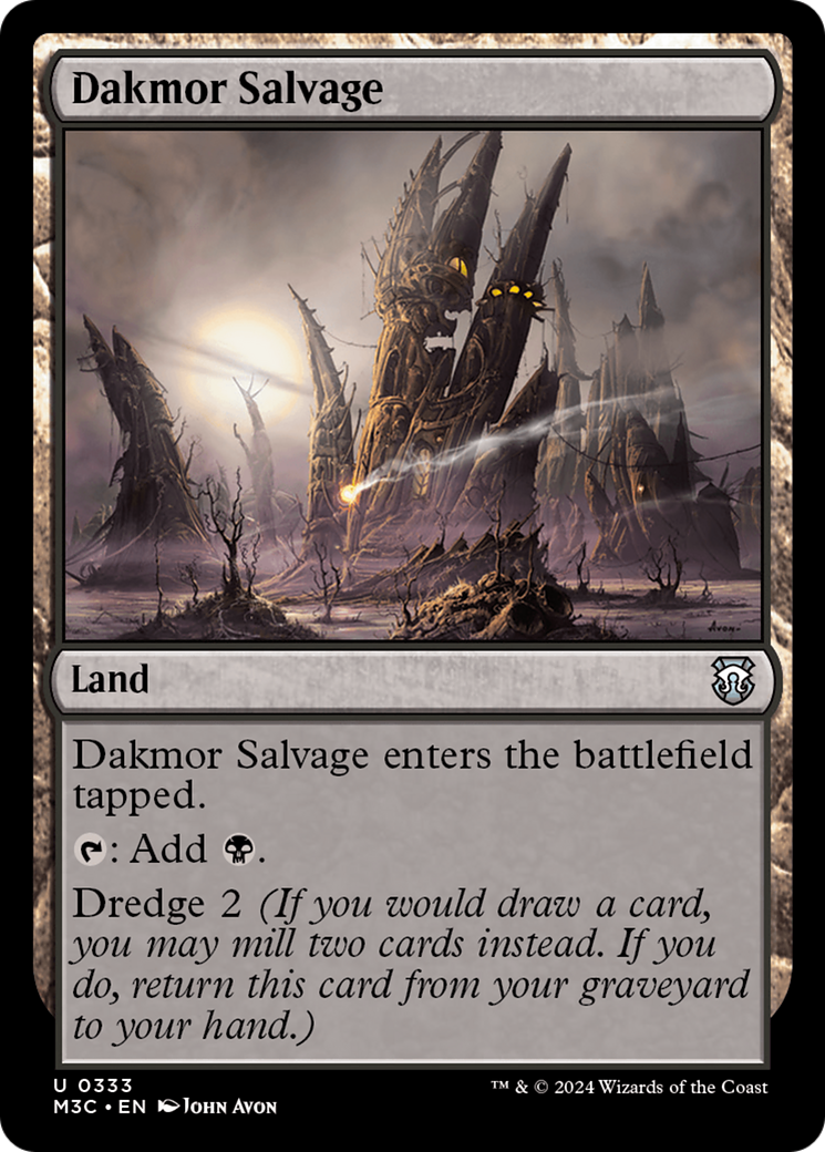 Dakmor Salvage (M3C-333)  - Modern Horizons 3 Commander