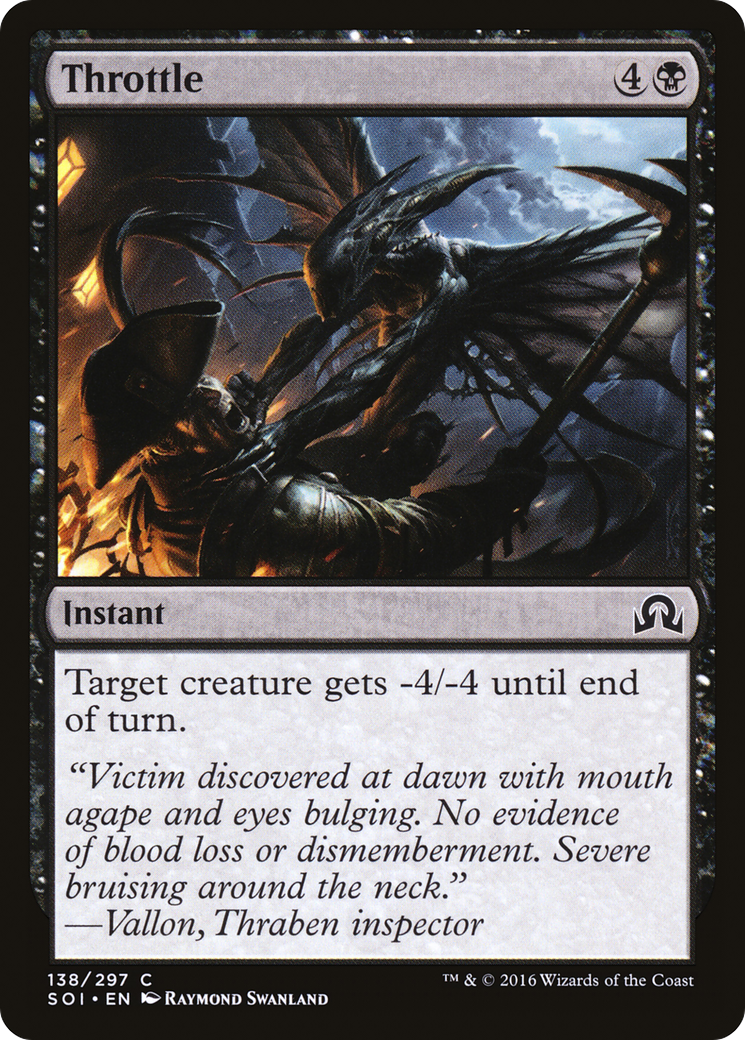 Throttle (SOI-138)  Foil - Shadows over Innistrad