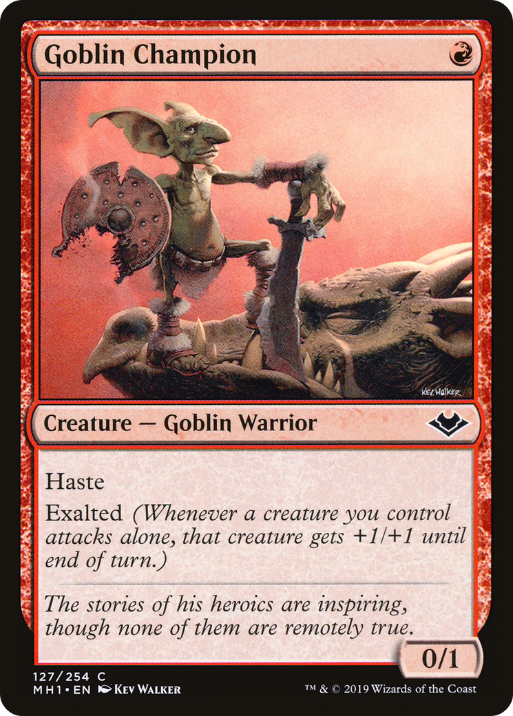 Goblin Champion (MH1-127)  Foil - Modern Horizons