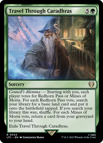 Travel Through Caradhras (LTC-044)  - Tales of Middle-earth Commander