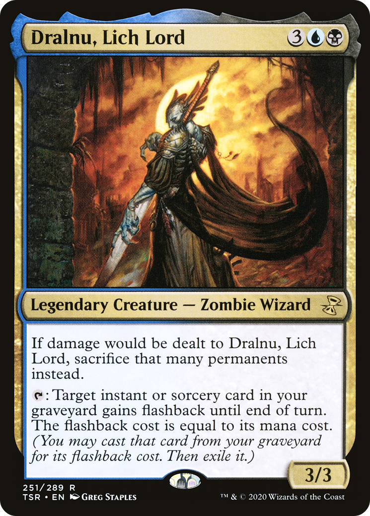 Dralnu, Lich Lord (TSR-251)  - Time Spiral Remastered