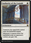 Authority of the Consuls (KLR-009)  - Kaladesh Remastered