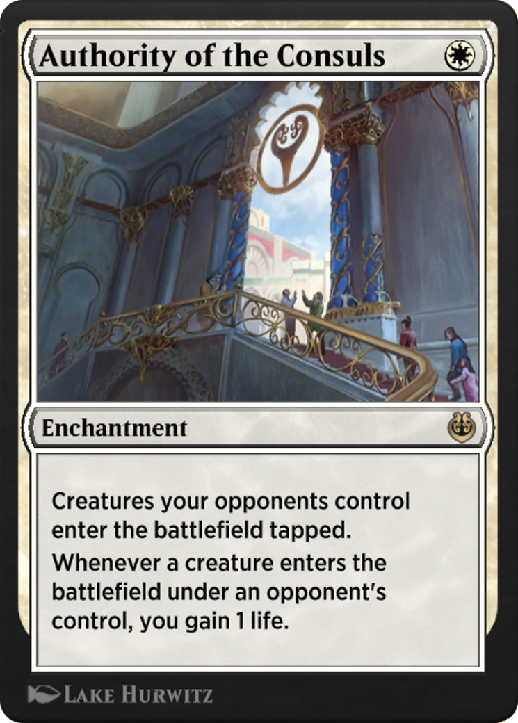 Authority of the Consuls (KLR-009)  - Kaladesh Remastered